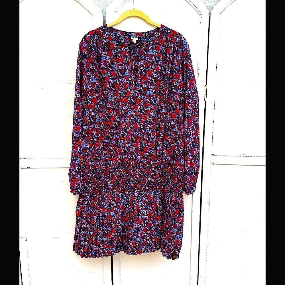 Gap Drop Waist Floral Dress Aa3